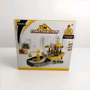 Beebeerun Construction Vehicles Backpack For Kids